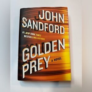 John Sanford Golden Prey Hardcover Book